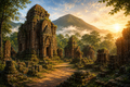 My Son Sanctuary Vietnam – Ancient Heritage Digital Wall Art